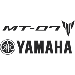 Sticker Autocollant yamaha mt-07 moto AN87298