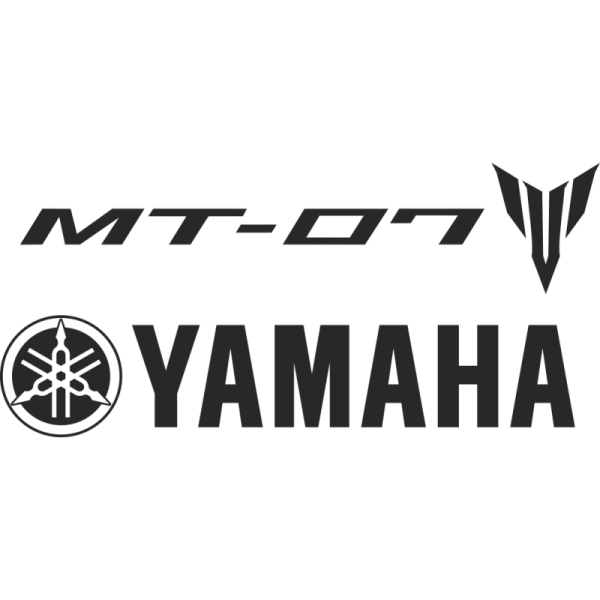 Sticker Autocollant yamaha mt-07 moto AN87298