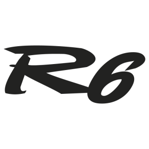 Sticker Autocollant yamaha r6 moto AN87372