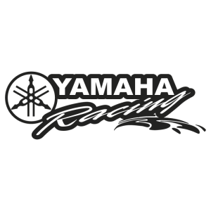 Sticker Autocollant yamaha racing moto AN87384