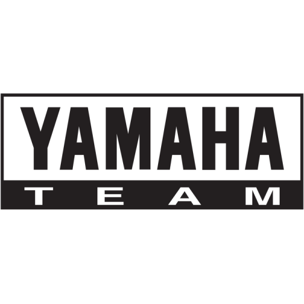 Sticker Autocollant yamaha team moto AN87324