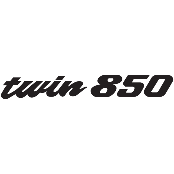 Sticker Autocollant yamaha twin 850 moto AN87323