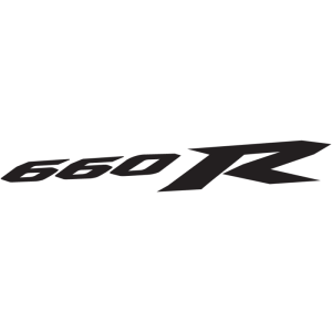 Sticker Autocollant yamaha 660r moto AN87320