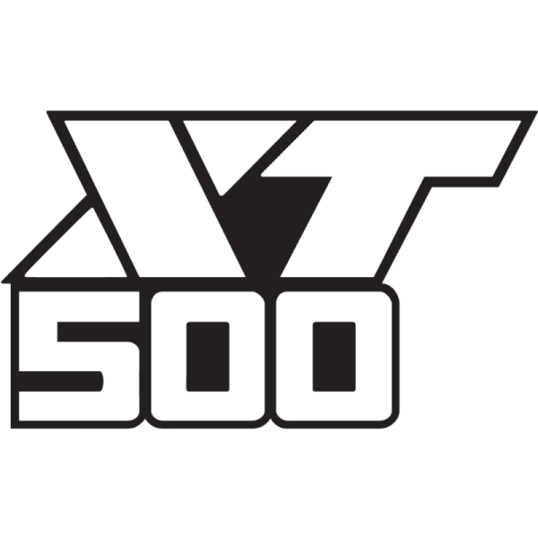 Sticker Autocollant yamaha xt500 moto AN87312