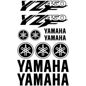 Kit Stickers autocollant moto Yamaha YZF 450