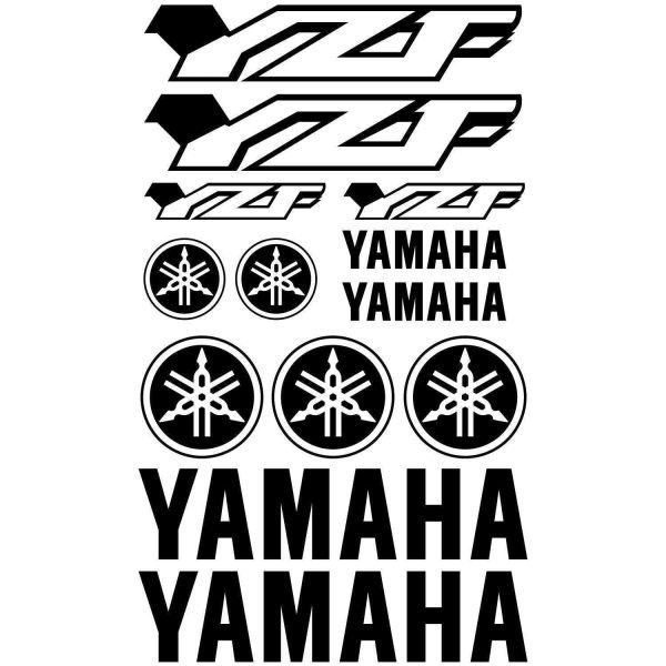 Kit Stickers autocollant moto Yamaha YZF