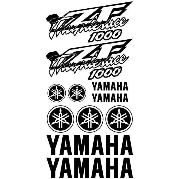 Kit Stickers autocollant moto Yamaha Yzf Thunderace 1000
