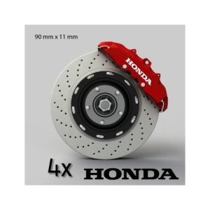 Lot de 4 stickers étriers de frein HONDA