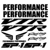 Stickers Autocollants pour votre moto Honda VTR sp1