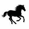 Sticker autocollant Cheval galop décoration decostickerstore - LTVOCI