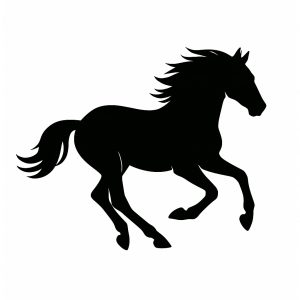 Sticker autocollant Cheval galop décoration decostickerstore - LTVOCI