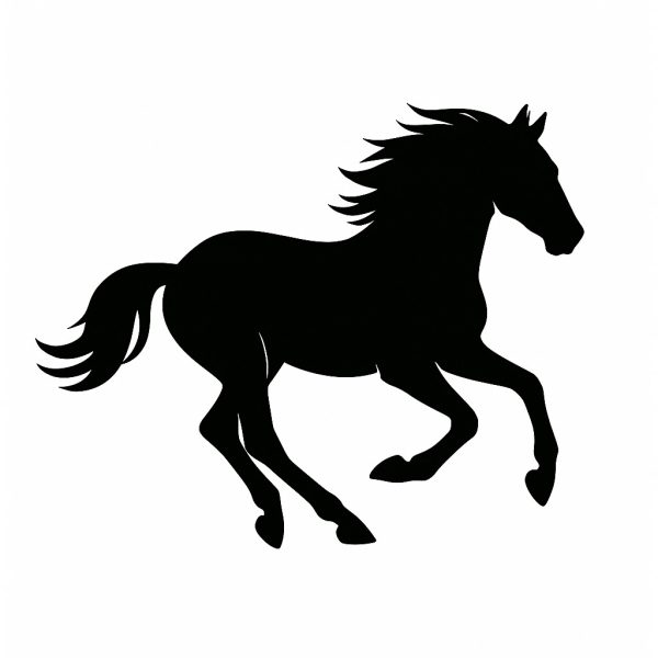Sticker autocollant Cheval galop décoration decostickerstore - LTVOCI