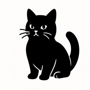 Sticker autocollant Munchkin chat décoration decostickerstore - 