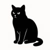 Sticker autocollant Shorthair chat décoration decostickerstore - 