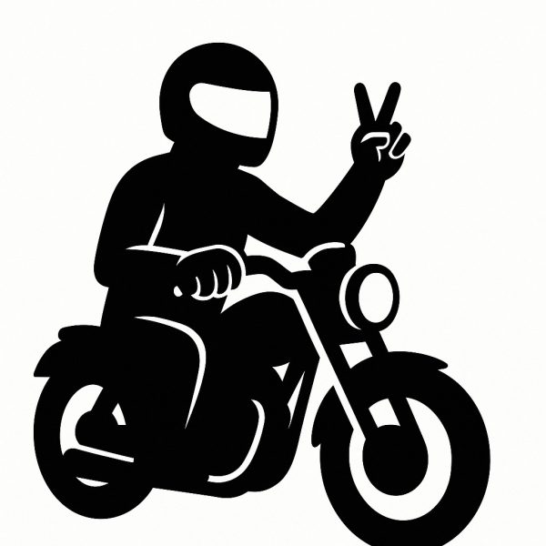 Sticker autocollant Signe motard décoration decostickerstore - MQ6KYP