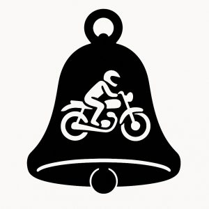 Sticker autocollant cloche moto porte bonheur décoration decostickerstore - RS4KMV