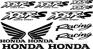 Sticker autocollant moto Honda X8R-S