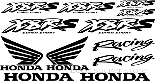 Sticker autocollant moto Honda X8R-S