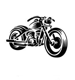 Sticker autocollant moto custom à personnaliser
