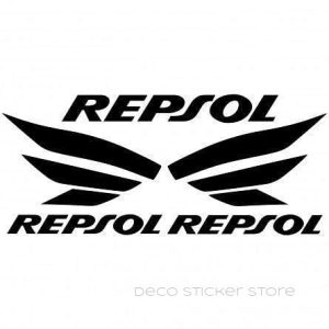 Stickers Autocollants pour votre moto Repsol modèle 1