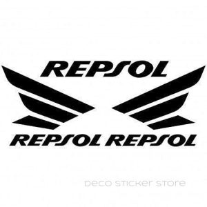Stickers Autocollants pour votre moto Repsol modèle 2