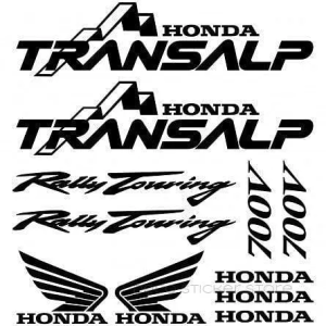 Stickers Autocollants pour votre moto Transalp 700v