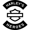 Sticker Autocollant Harley Heroes moto R87358
