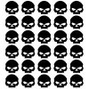 40 gommettes crâne Harley_Davidson 3OKBJ