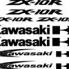 kit Stickers autocollant moto Kawasaki ZX 10R