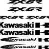 kit Stickers autocollant moto Kawasaki ZX 6R