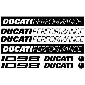 kit Stickers moto Ducati 1098