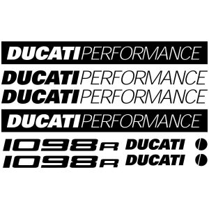 kit Stickers moto Ducati 1098 R