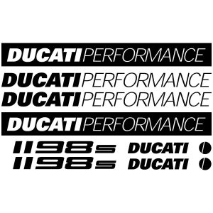 kit Stickers moto Ducati 1198S