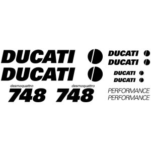 kit Sticker autocollant moto Ducati 748 desmoquattro