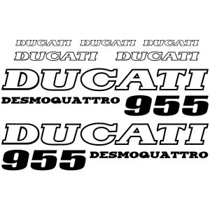 kit Stickers moto Ducati 955 Desmoquattro