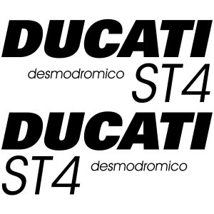 kit Stickers moto Ducati ST4 desmodromico