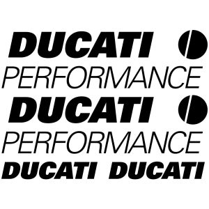 kit Stickers moto Ducati performance