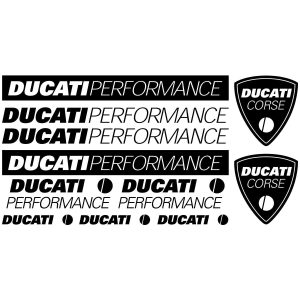 kit Sticker autocollant moto Ducati performance