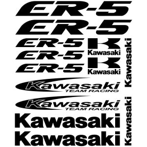 kit Stickers moto Kawasaki ER-5
