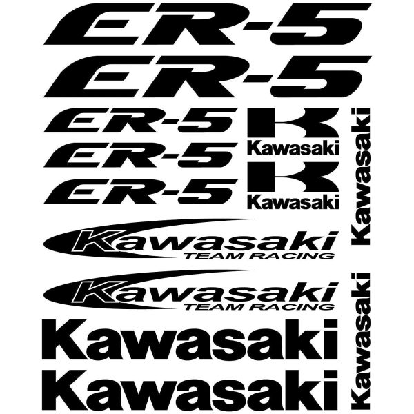 kit Stickers moto Kawasaki ER-5