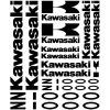 kit Stickers moto Kawasaki Z1000