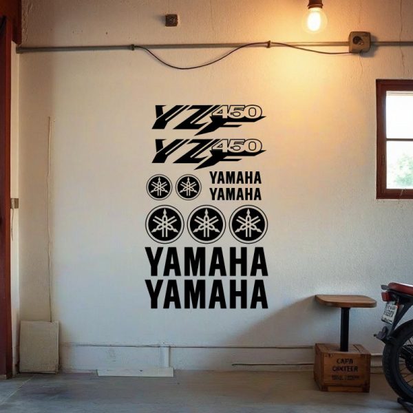 Kit Stickers autocollant moto Yamaha YZF 450