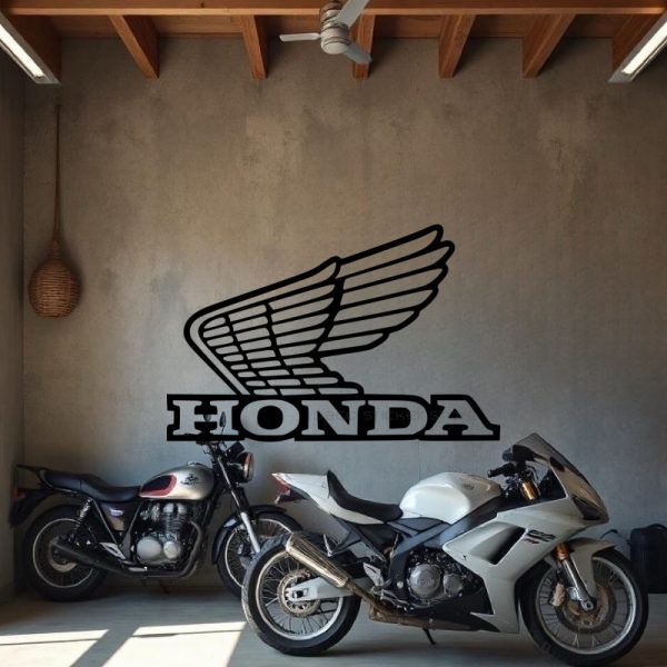 Sticker autocollant Aile Honda droite taille et couleur au choix