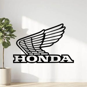 Sticker autocollant Aile Honda droite taille et couleur au choix