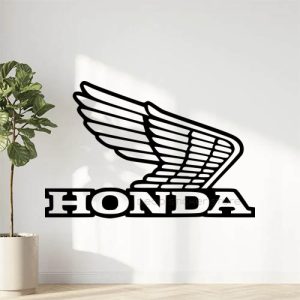 Sticker autocollant Aile Honda gauche taille et couleur au choix