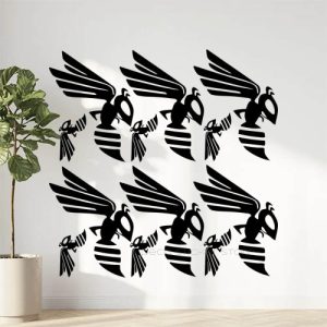 Kit stickers autocollants frelon hornet couleur au choix