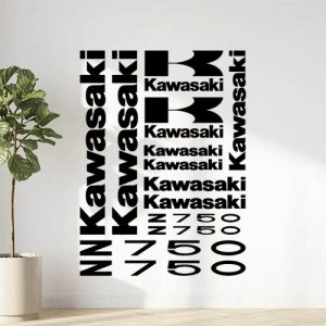 kit Stickers moto Kawasaki Z750