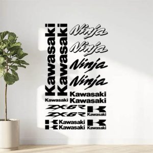 kit Sticker autocollant moto Kawasaki ninja ZX 6R