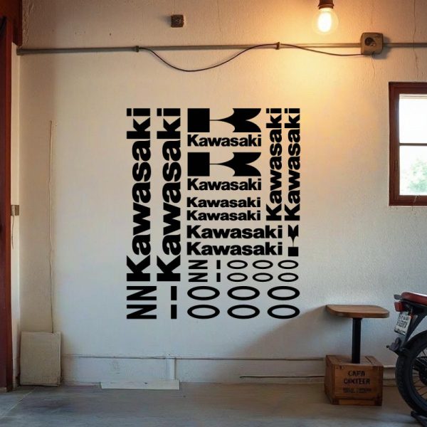 kit Stickers moto Kawasaki Z1000
