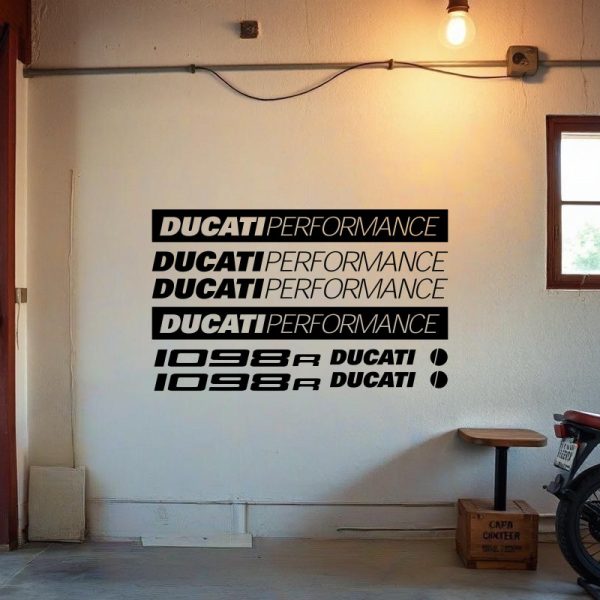 kit Stickers moto Ducati 1098 R